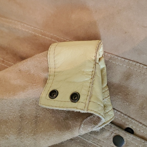 Reversible vintage leather jacket - Picture 14 of 14